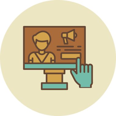 Reklam Yaratıcı Simgeler Tasarımı