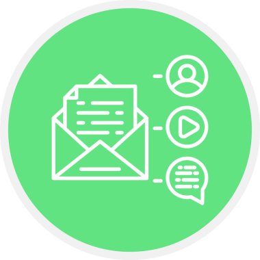  Mail Advertising Creative Icons Desig