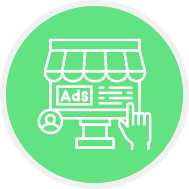 Reklam Yaratıcı Simgeler Tasarımı