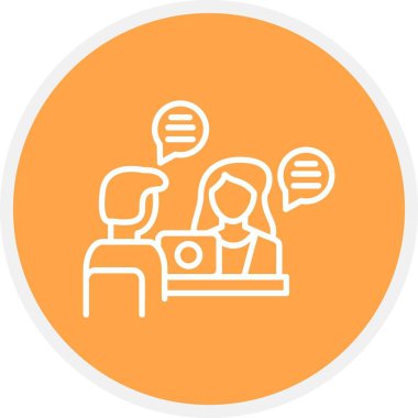 Meeting Creative Icons Desig