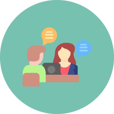 Meeting Creative Icons Desig