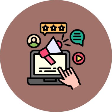 Reklam Yaratıcı Simgeler Tasarımı