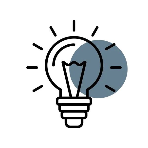 Bulb Creative Icons Desig — Stock vektor