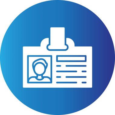 Id Card Creative Icons Desig