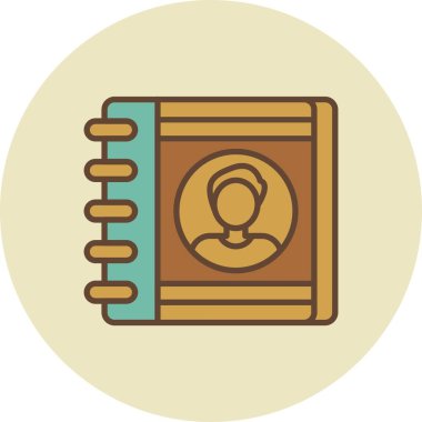 Address Book Creative Icons Desig