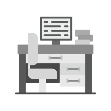Office Desk Creative Icons Desig