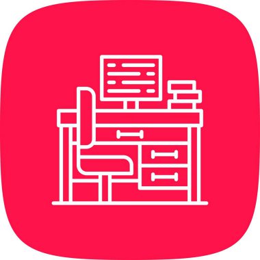 Office Desk Creative Icons Desig