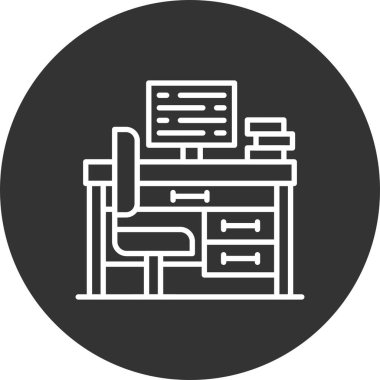 Office Desk Creative Icons Desig