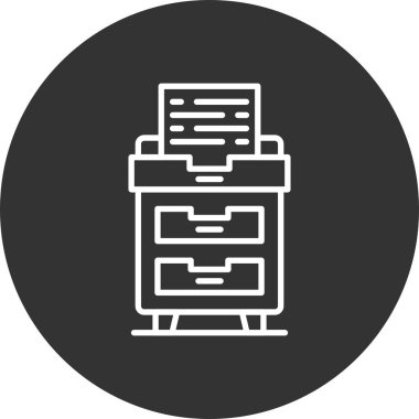 Cabinet Creative Icons Desig