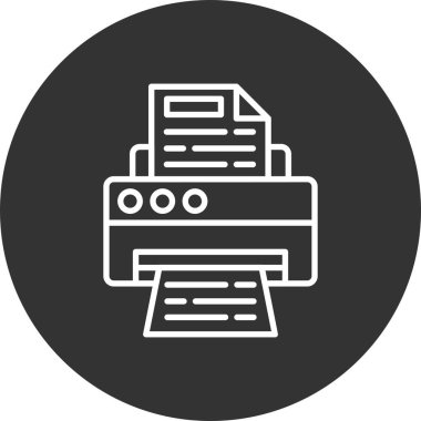 Yazıcı Yaratıcı Simgeler Tasarımı