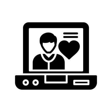 Laptop Yaratıcı Simgeler Tasarımı