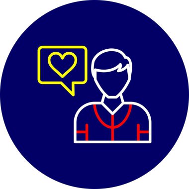 Man Creative Icons Desig