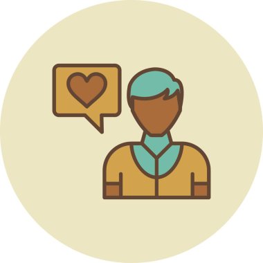 Man Creative Icons Desig