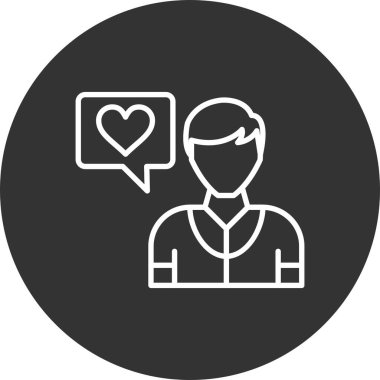 Man Creative Icons Desig