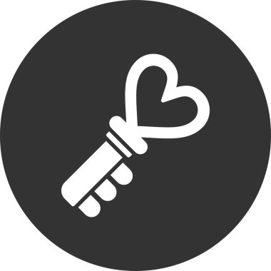 Love Key Creative Icons Desig