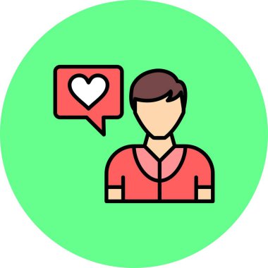 Man Creative Icons Desig