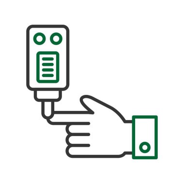 Blood Test creative Icon Desig