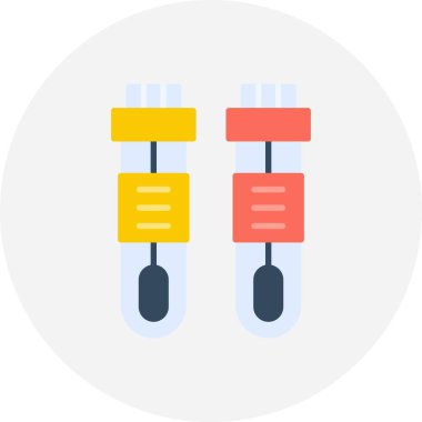 Blood Test creative Icon Desig