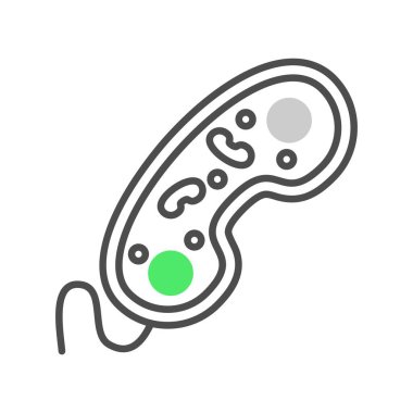 Bacteria creative Icon Desig