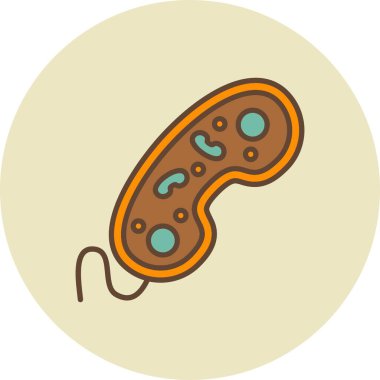 Bacteria creative Icon Desig