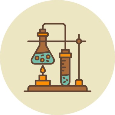  Test Tubes creative Icon Desig