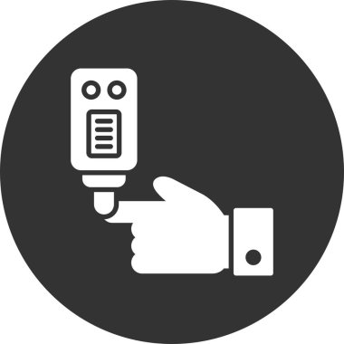 Blood Test creative Icon Desig