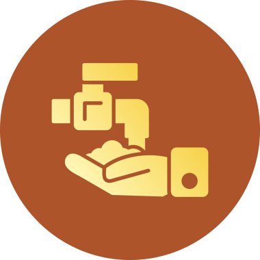  Handwash creative Icon Desig