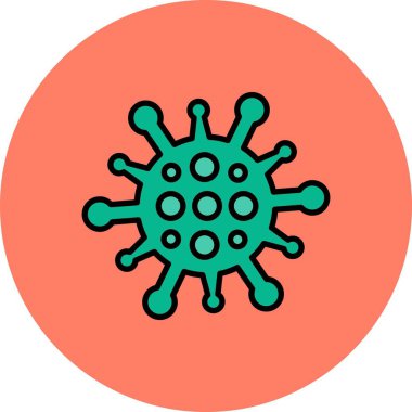  Virus creative Icon Desig