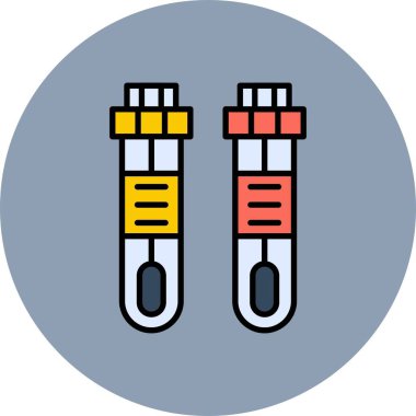 Blood Test creative Icon Desig