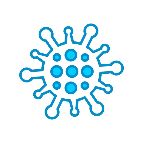 Virus Creative Icon Desig — Stok Vektör