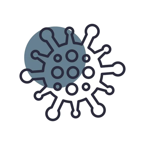 Virus Creative Icon Desig — ストックベクタ