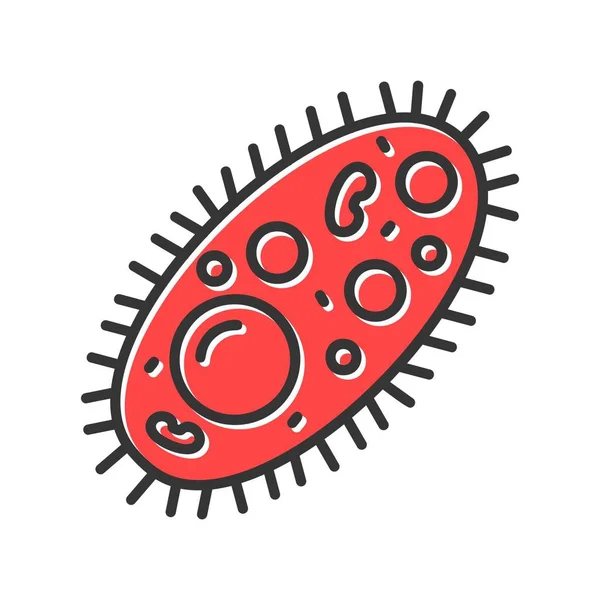 Bacteria Creative Icon Desig — Vetor de Stock