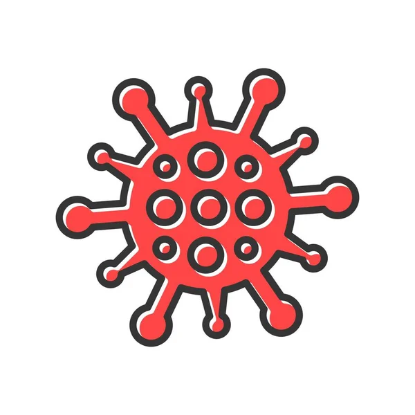 Virus Creative Icon Desig — Archivo Imágenes Vectoriales