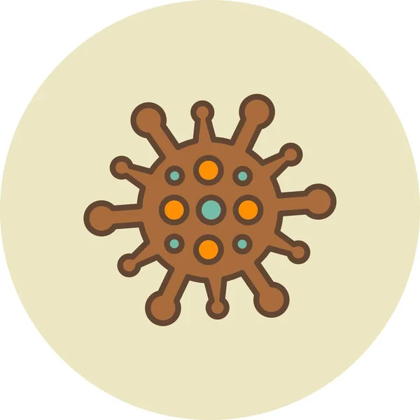 Virus Creative Icon Desig — Stock vektor