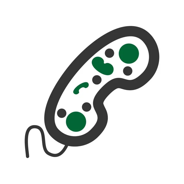 Bacteria Creative Icon Desig — Stockvektor