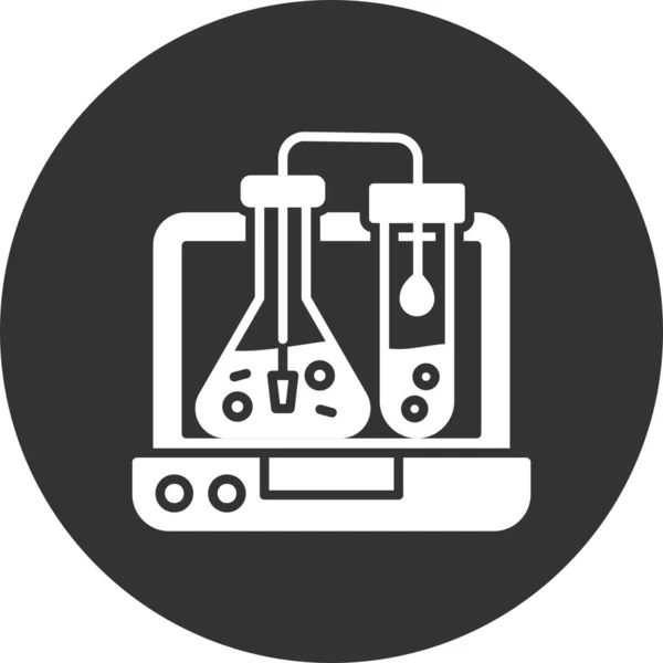 Chemistry Creative Icon Desig — Vector de stock