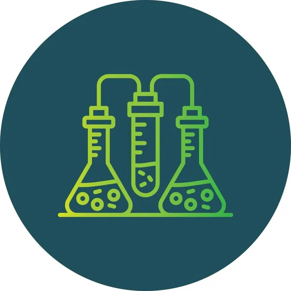 Chemistry Creative Icon Desig — Stock Vector