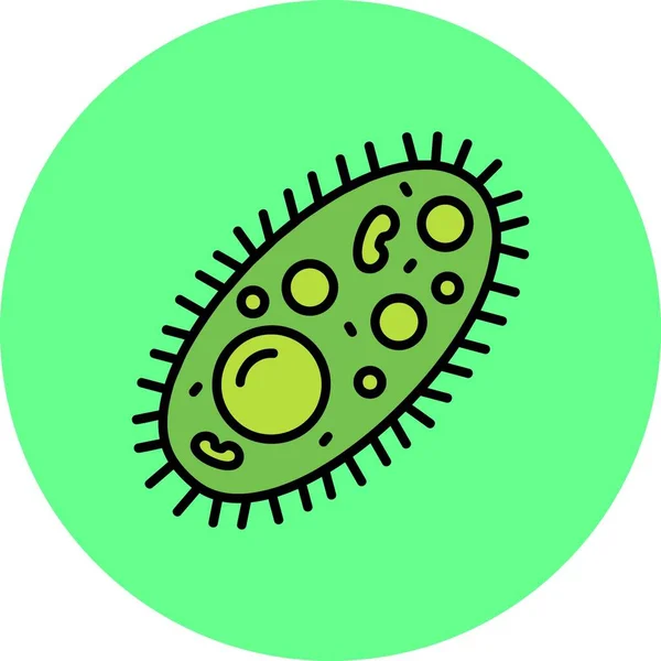 Bakteerit Luova Kuvake Halu — vektorikuva