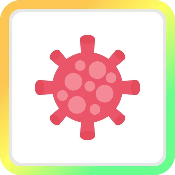 Coronavirus Creative Icon Desig — ストックベクタ