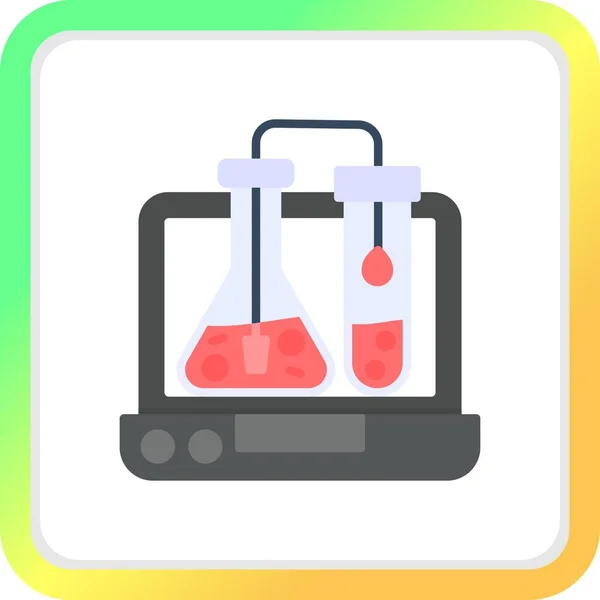Chemistry Creative Icon Desig — Stockový vektor
