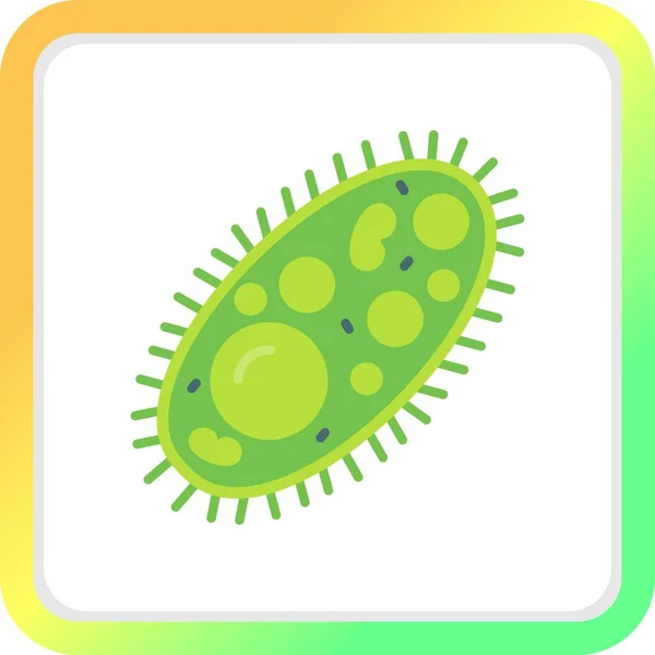 Bacteria Creative Icon Desig — Vector de stock
