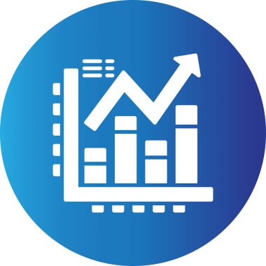 Line Chart Creative Icons Desig