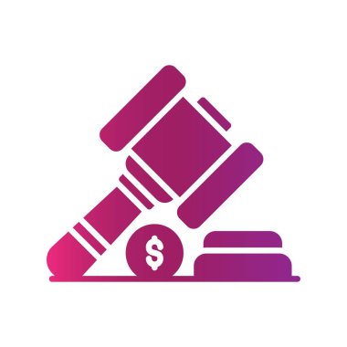 Auction Creative Icons Desig