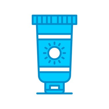 Sunscreen Creative Icons Desig