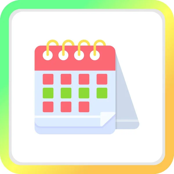 Calendar Creative Icons Desig — Image vectorielle