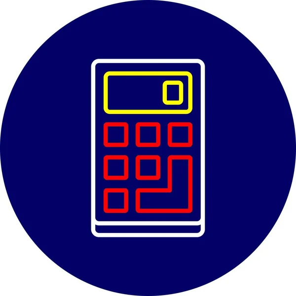Calculator Creative Icons Desig — Archivo Imágenes Vectoriales