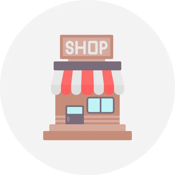 Shop Creative Icons Desig — Stockvector