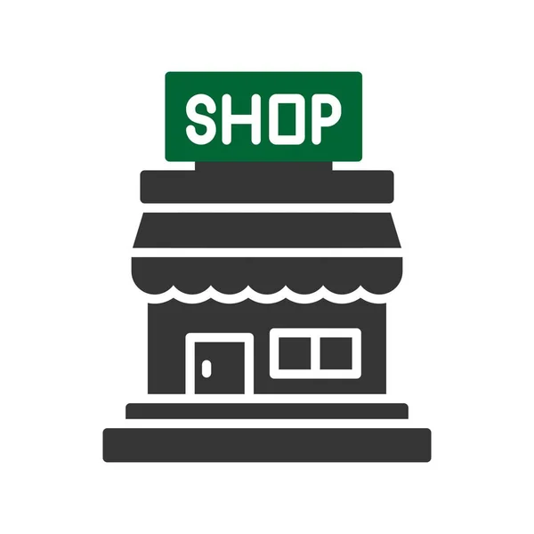 Shop Creative Icons Desig — Vetor de Stock