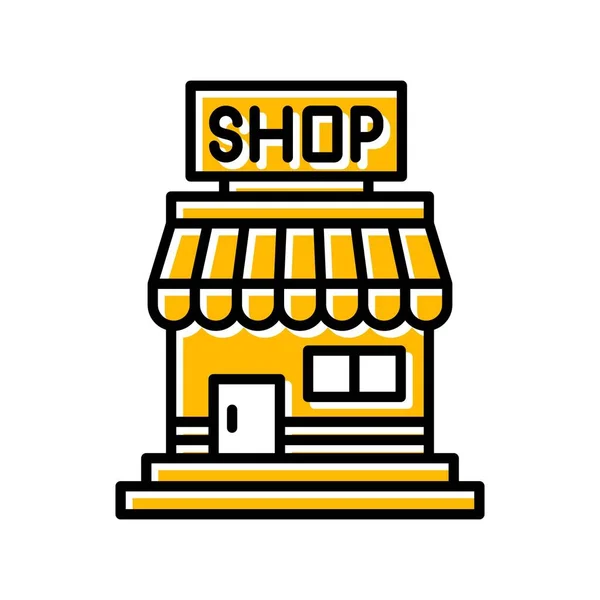 Shop Creative Icons Desig — Stock vektor