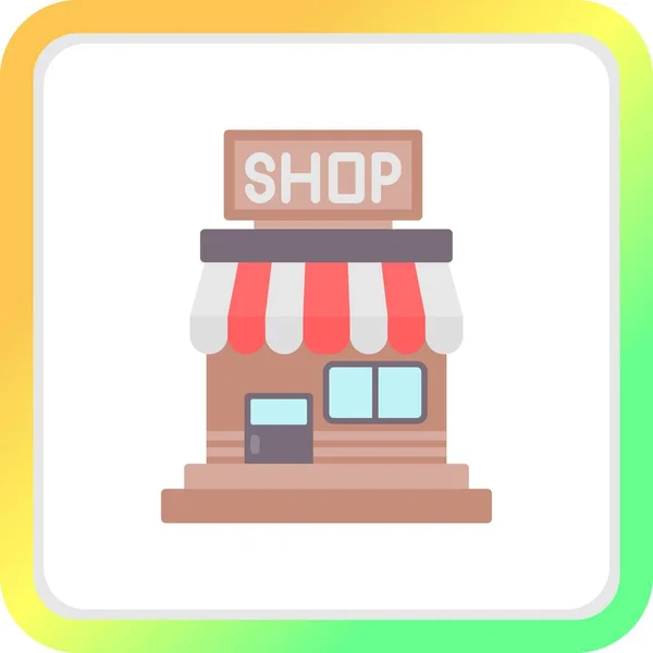 Shop Creative Icons Desig — Wektor stockowy